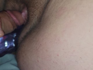 9 Month Pregnant Wife Huge_Dildo andCock DP
