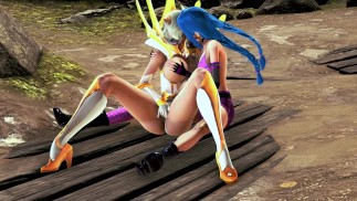 英雄联盟：金克斯 X Lux 浪漫女同性恋 （FUTA）