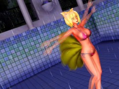 Nine-tailed fox dances and sings