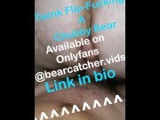 Preview 5 of POV Twink Flip-Fucking a Chubby Bottom Bear | Full vid on Onlyfans or for Purchase