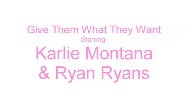 Tribbing Lesbians Karlie Montana And Ryan Ryans Please Those Moist Pussies!