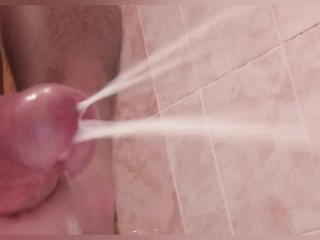 Epische Cumshot in Slow Motion