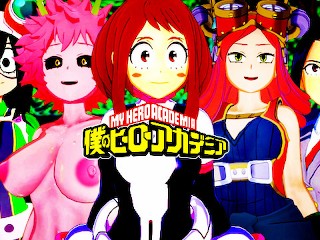 MY HERO ACADEMIA HENTAI COMPILATION - DEKU FUCKS GIRLS FROM HIS CLASS