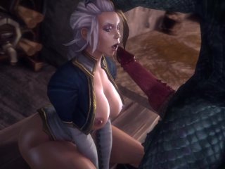 Jaina_Proudmore suckbig coock Argonian - Warcraft (noname55)