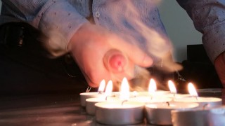 Extinguish Candles With Cumshot In The Gp_Nsfw Candle Challenge