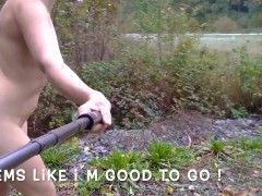 Locked my clothes next to the Road