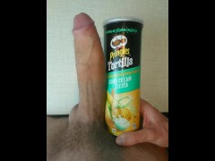 Gigantic Cock vs Pringles