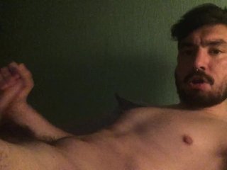 Home alone with my thick cock on Christmas