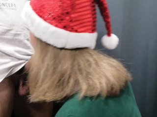 I Go Shopping and FuckSanta's Helper in_a Changing Room