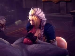 Jaina Proudmore and worgen pov blowjob - Warcraft(noname55)