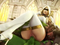 Warcraft priest Luna big ass fuck - (noname55)
