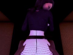 Mass effect: A black cock fucks miranda at the disco