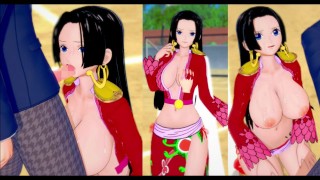 Koikatsu One Piece Anime Video Game Hentai Eroge Koikatsu One Piece Boa Hancock 3Dcg Big Breasts