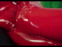 Video Christmas wild horny deep throat and anal fuck for Sabien DeMonia