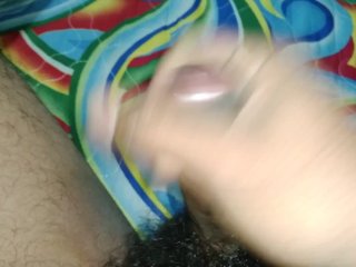 Sri lankan guy jerking off with pre juice