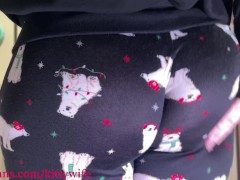 Naughty Wife Shakes and Spanks Her Huge Bubble Butt