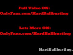 Hard BallBusting for Naughty Boy that Deserves a Hard Ball Kicking!