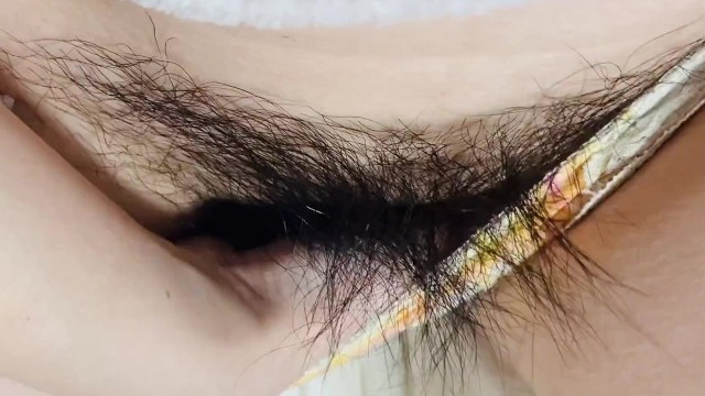Subjective Video of Masturbation Wet Pussy under Fluffy ...