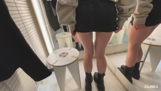 In The Fitting Room, A Schoolgirl Showed Herself, Returned Home And Fucked