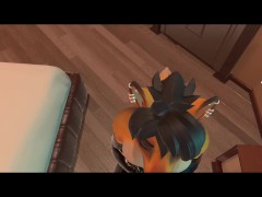 Furry Foxboy in Latex gets drained and begs for more - Screenshot 15 of 16 - Furry Yiff