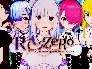 RE ZERO HENTAI COMPILATION (Emilia, Rem, Ram et Plus)