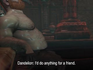 FULL: Geralt Pees on Dandelion Obbi-mation