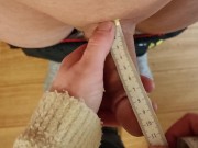 Preview 4 of measuring cuckold tiny dicklet