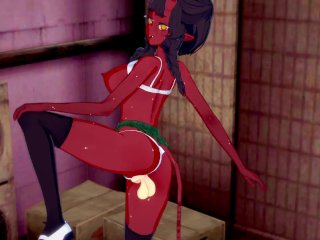 Meru the Succubus_3D Hentai - Public Rough Fuck in Alley