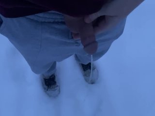 nature, outdoors, teen, snowy