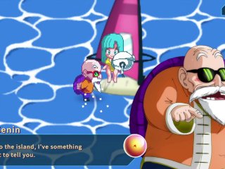 Kame Paradise - Marron gets fucked hard by Roshi - Part 4