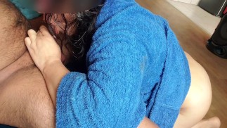 My girlfriend went shopping and my mother-in-law gets naked, girlfriend is shopping and mother-in-la