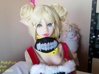 blonde, himiko toga hentai, solo male, anime cosplay