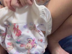 【ABDL】Rearz布おむつにおもらし