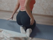 Preview 6 of forgot the plug in the ass and took up yoga