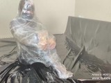 Plastic wrap and Multi-layer Sultry bondage