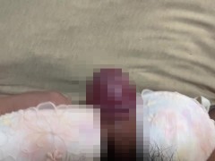 女子大生 20代JDの花柄ピンクブラジャーでオナニーして精子ぶっかけ - Screenshot 4 of 16 - 下着