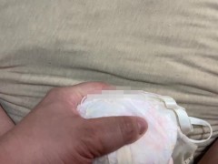 女子大生 20代JDの花柄ピンクブラジャーでオナニーして精子ぶっかけ - Screenshot 8 of 16 - Cumshot