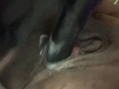 USING GF STRAP TO CUM!