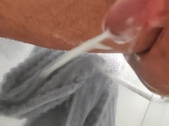Soap stroking shower