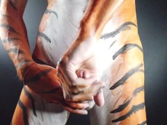 tIGER cOCK wORSHIP nO cUM