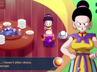 Kame Paradise 2 - Chi Chi gives Roshi a handjob - Part 5