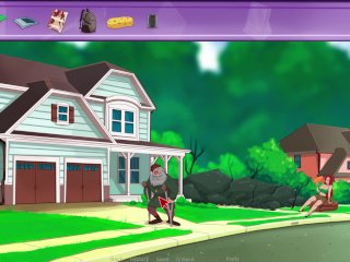 The Secret of the House - Blonde stripper fucks big black cock (Liza)