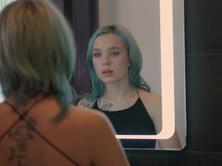 Smoking cigarettes and playing with my pussy in the shower ( Just Christmas Day)