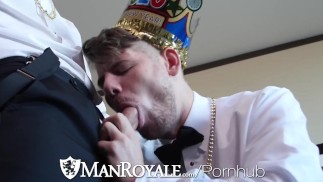 ManRoyale Šťastný Nový Rok Kurva S Viselými Hunks
