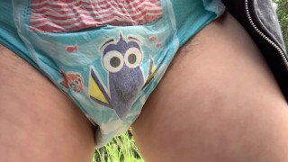 Willa ABDL public outdoors