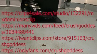 Stampfender Laptop in sexy Stiefeln