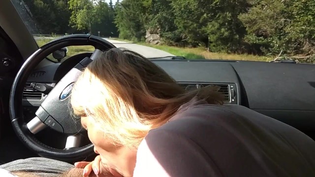Wife Sucking Cock In Public - MILF Sucking Dick on the Parking by the Public Road. Public Sock Sucking  and Cumshot - Pornhub.com
