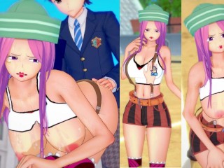 [hentai Game Koikatsu! ]have Sex with Big Tits ONE PIECE Jewelry・Boni.3DCG Erotic Anime Video.
