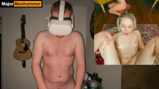 Becoming A Pornstar Through VR Porn And Participating In A THREESOME