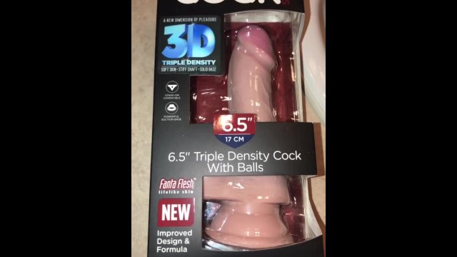 Unboxing & Toy Testing a New Triple Density Dildo Vs’ Old Dual Density Dildo 